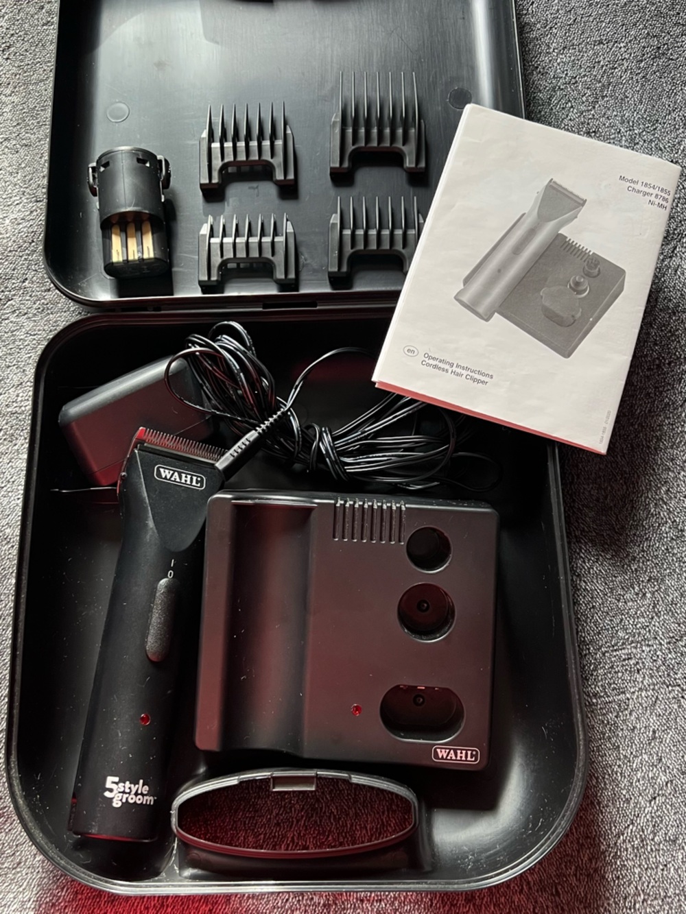 Wahl Cordless Pet Clipper Set in Black
